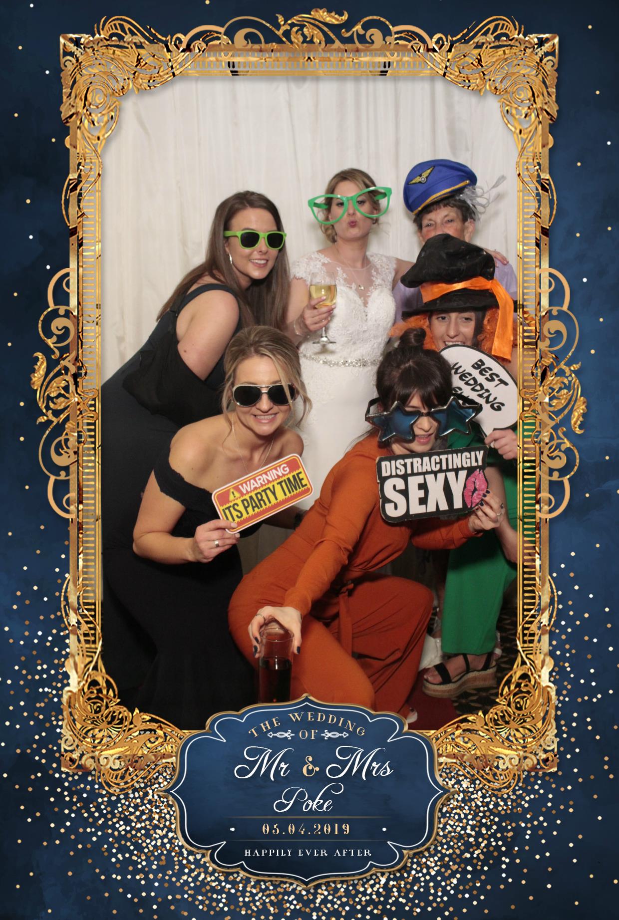 Mr & Mrs Poke | View more photos from the event at gallery.myphotoboothexperience.co.uk/u/MyPhotoBoothExperienceLtd/Mr-Mrs-Poke